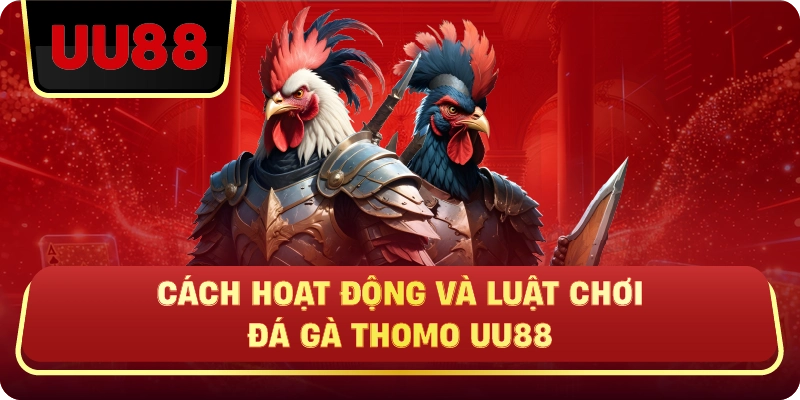 Cách Hoạt Động Và Luật Chơi Đá Gà Thomo Uu88